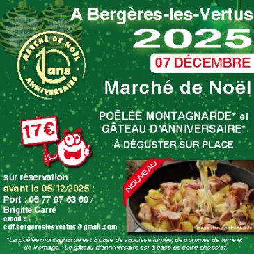 Poêlée montagnarde et gâteau d'anniversaire 2025