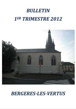 Bulletin municipal - Trimestre 2012